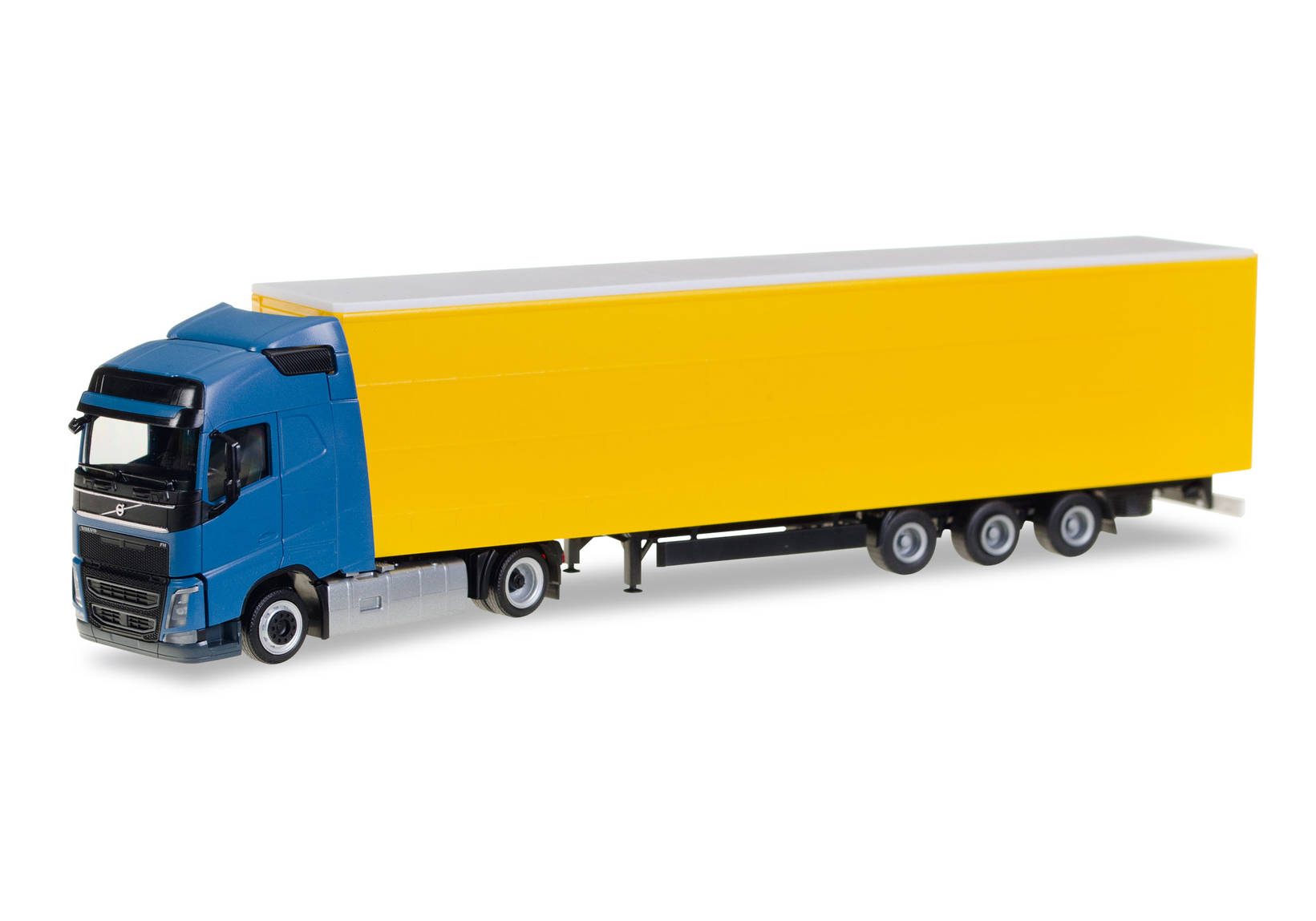 Volvo FH GL lowliner curtain canvas semitrailer, unprinted