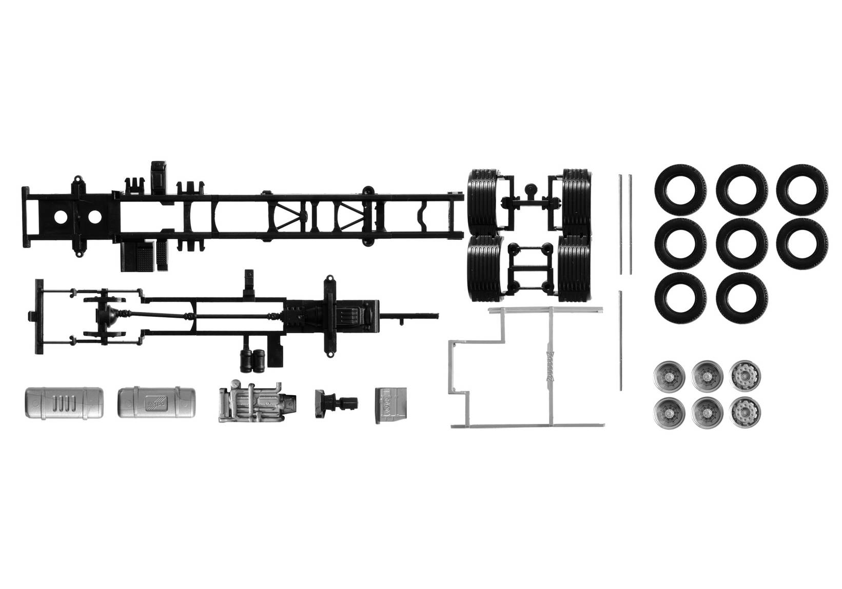 Chassis for truck Volvo FH 3-achsContent: 2 pcs.