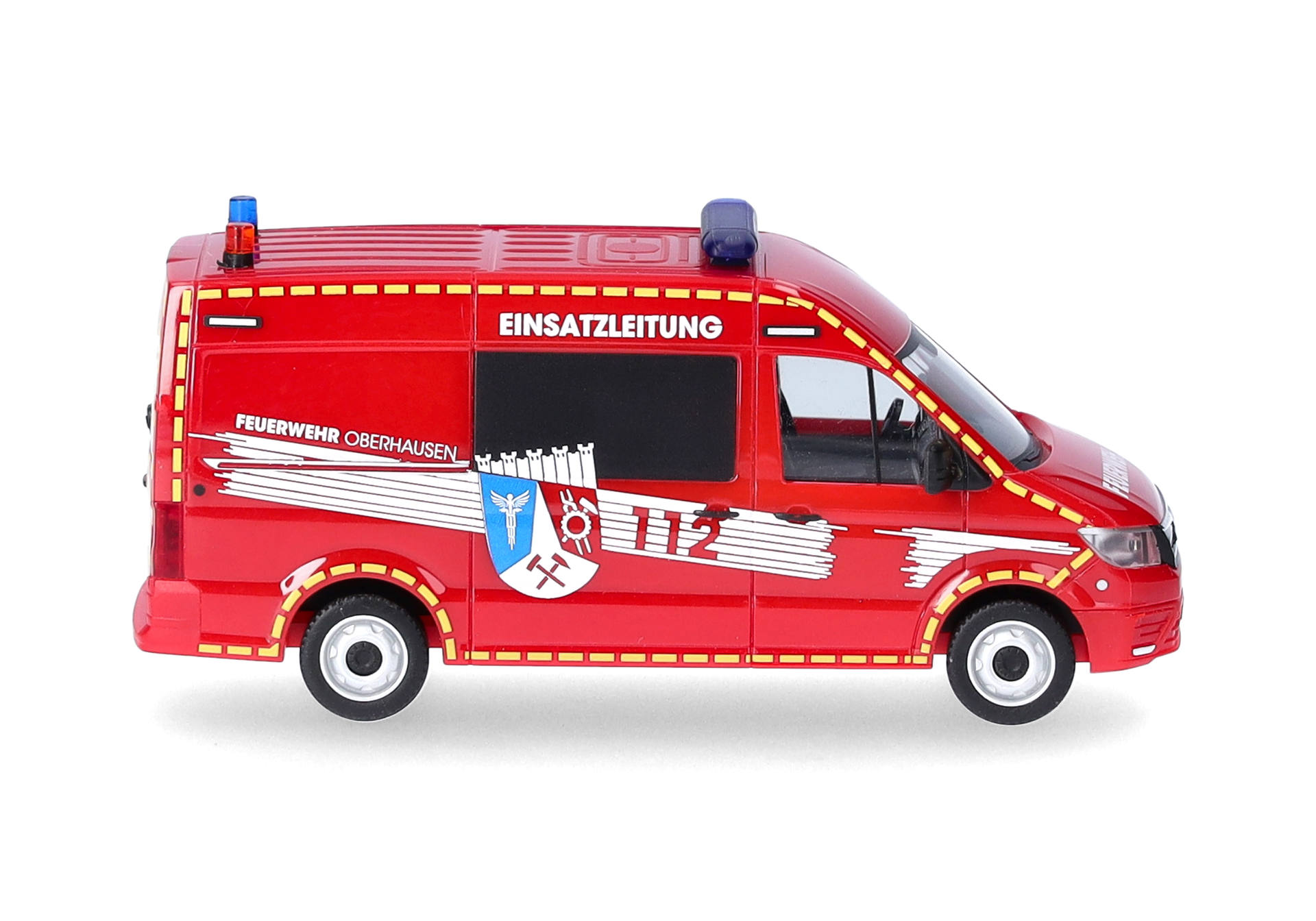 MAN TGE halfbus high-roof, rescue vehicle "Fire Brigade Oberhausen/ELW"