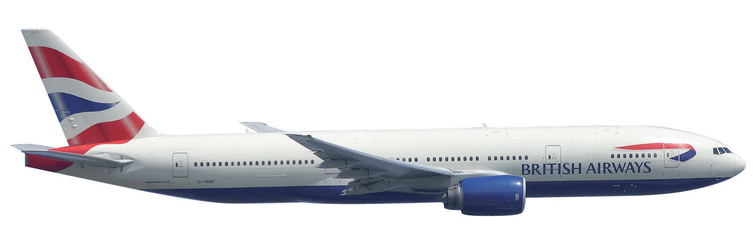 British Airways Boeing 777-200. This item comes / came in Wooster branded packaging.