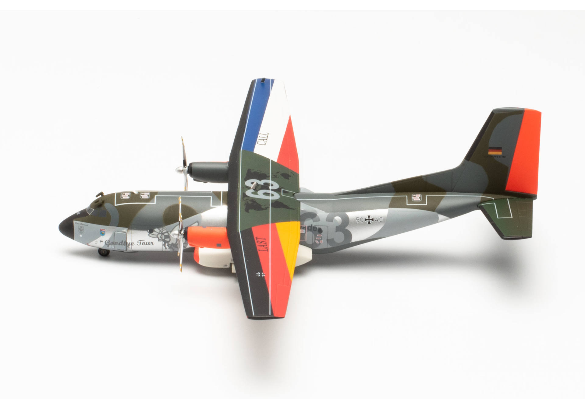 Luftwaffe Transall C-160 - LTG 63 / Air Transport Wing, Hohn Air Base “Retro Brummel” - Transall Fly-out 2021 – 5040