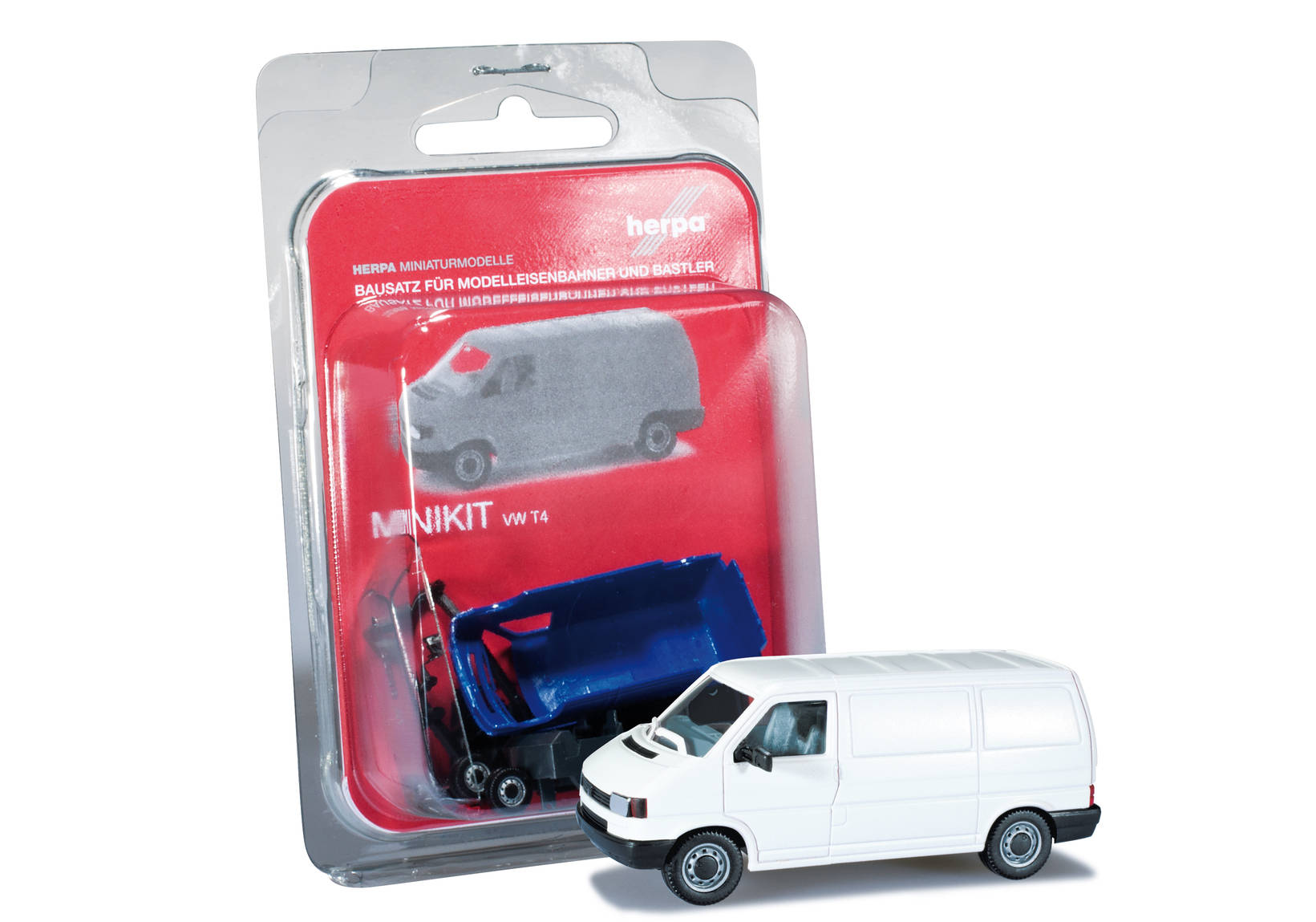 Herpa MiniKit: VW T4 transporter, pure white