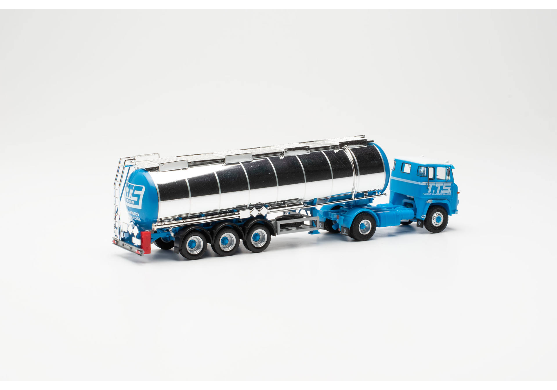 Scania LB 76 Chromtank-Sattelzug "TTS" (Belgien/Hannut)