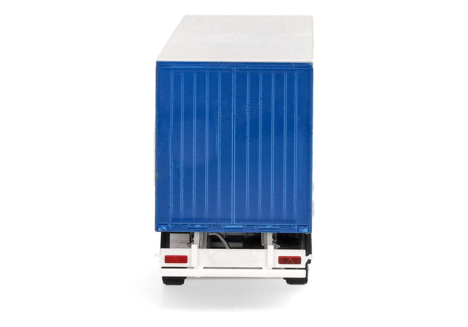 truck, shipping container, blue, trailer, vehicle