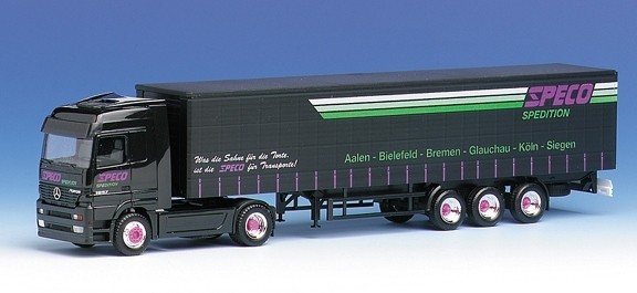Mercedes-Benz Actros LH Curtain Planner Saddle Train 2a/3a