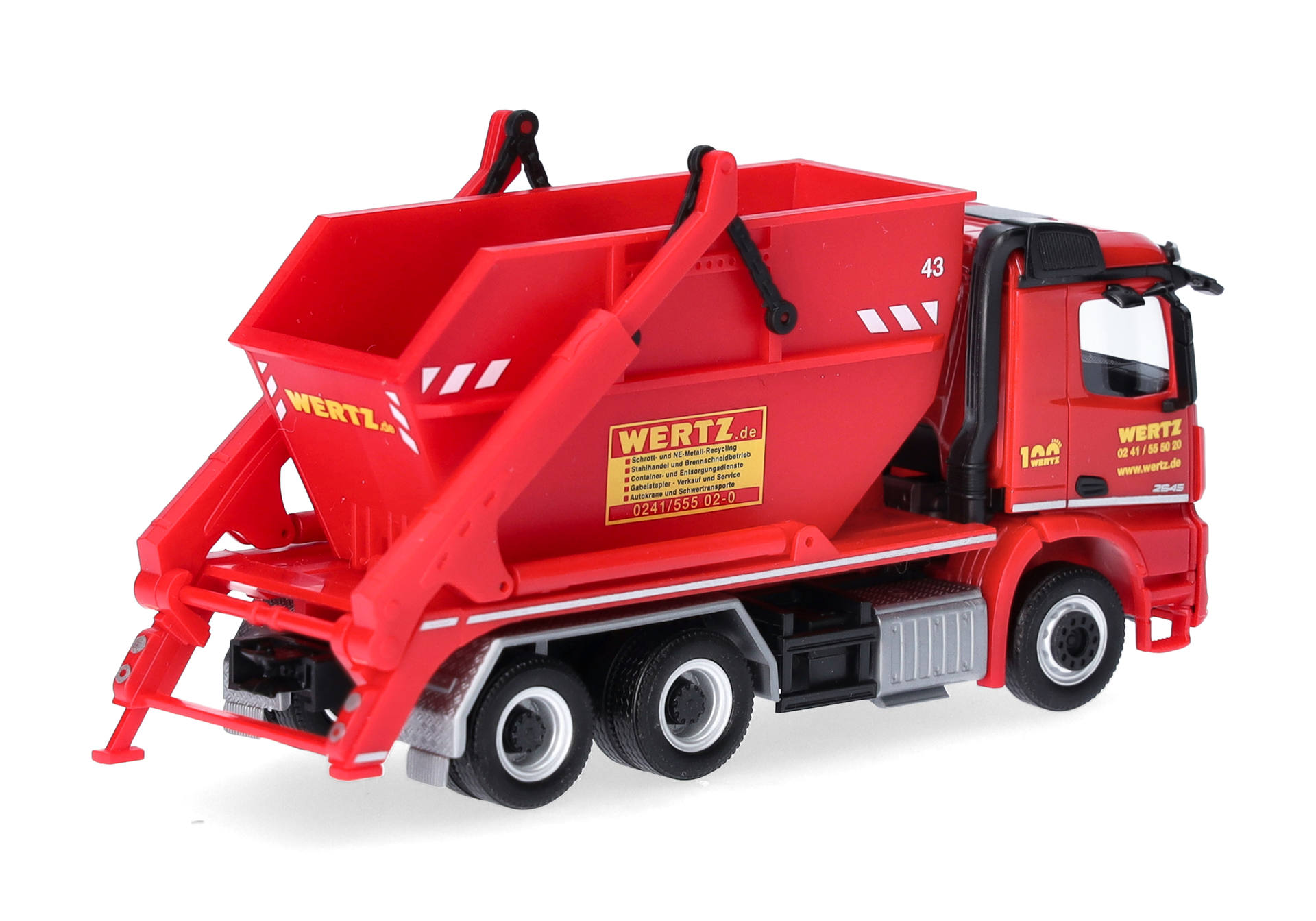 Mercedes-Benz Arocs M Absetzkipper AK16 "Wertz" (Nordrhein-Westfalen/Aachen)