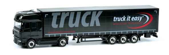 DAF XF 105 SSC Curtain Planoa Train 2a/3a