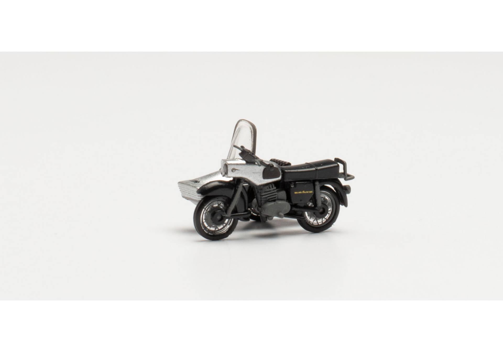 MZ 250 mit Beiwagen, Silver/Black