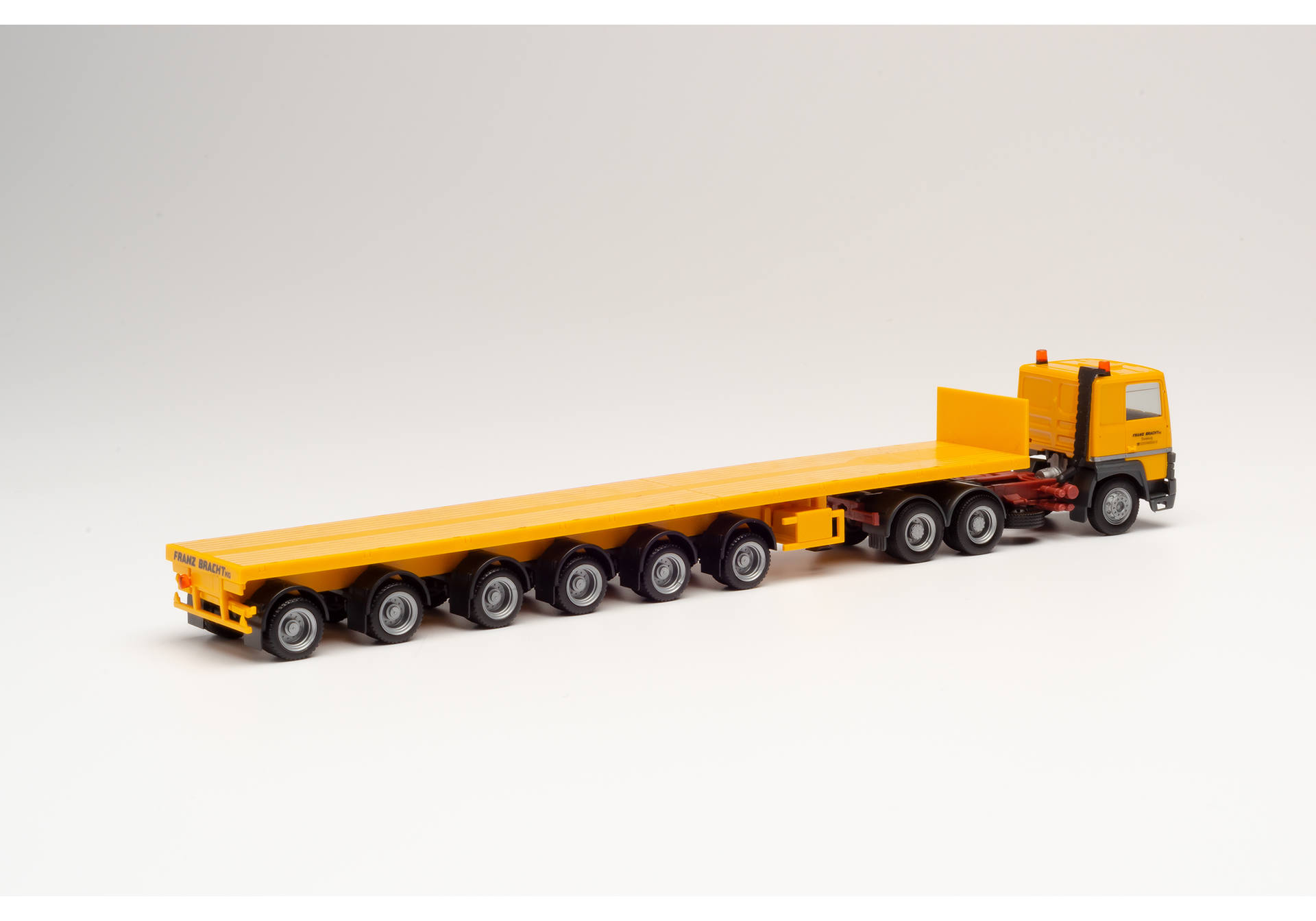 Renault R 360 6×4 ballast trailer semitrailer with four ballast weights "Franz Bracht"