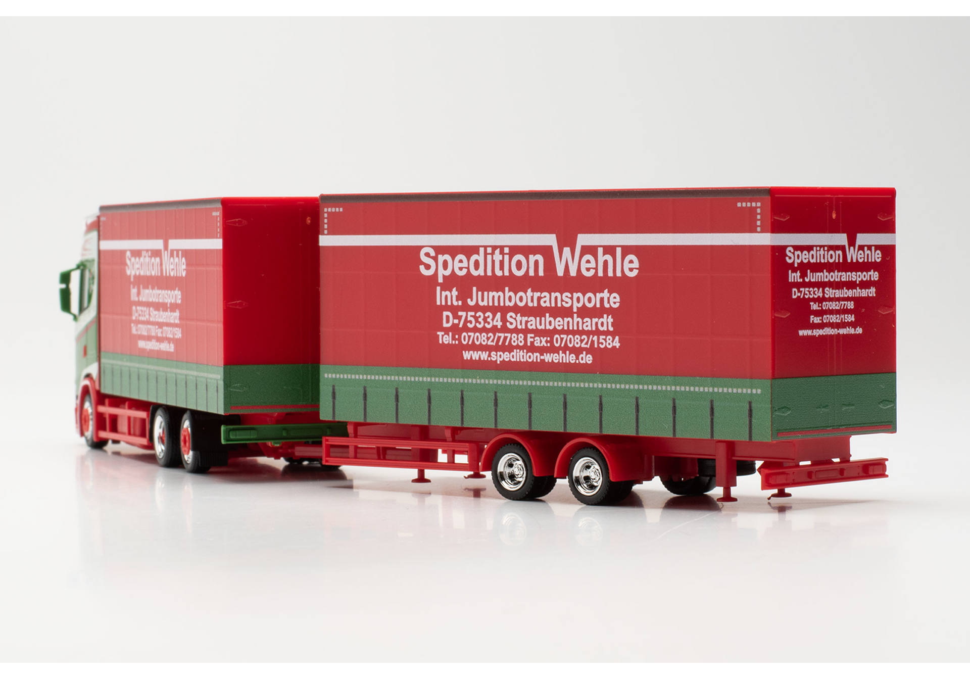 Scania CS 20 HD Volumen-Hängerzug "Spedition Wehle" (Baden-Württemberg/Straubenhardt)