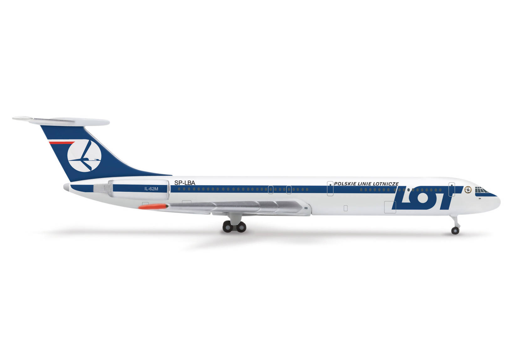 LOT - Polish Airlines Ilyushin IL-62 "80th Anniversary Commemorative Model"