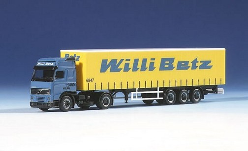 Volvo FH12 curtain plane saddle train 2A/3A
