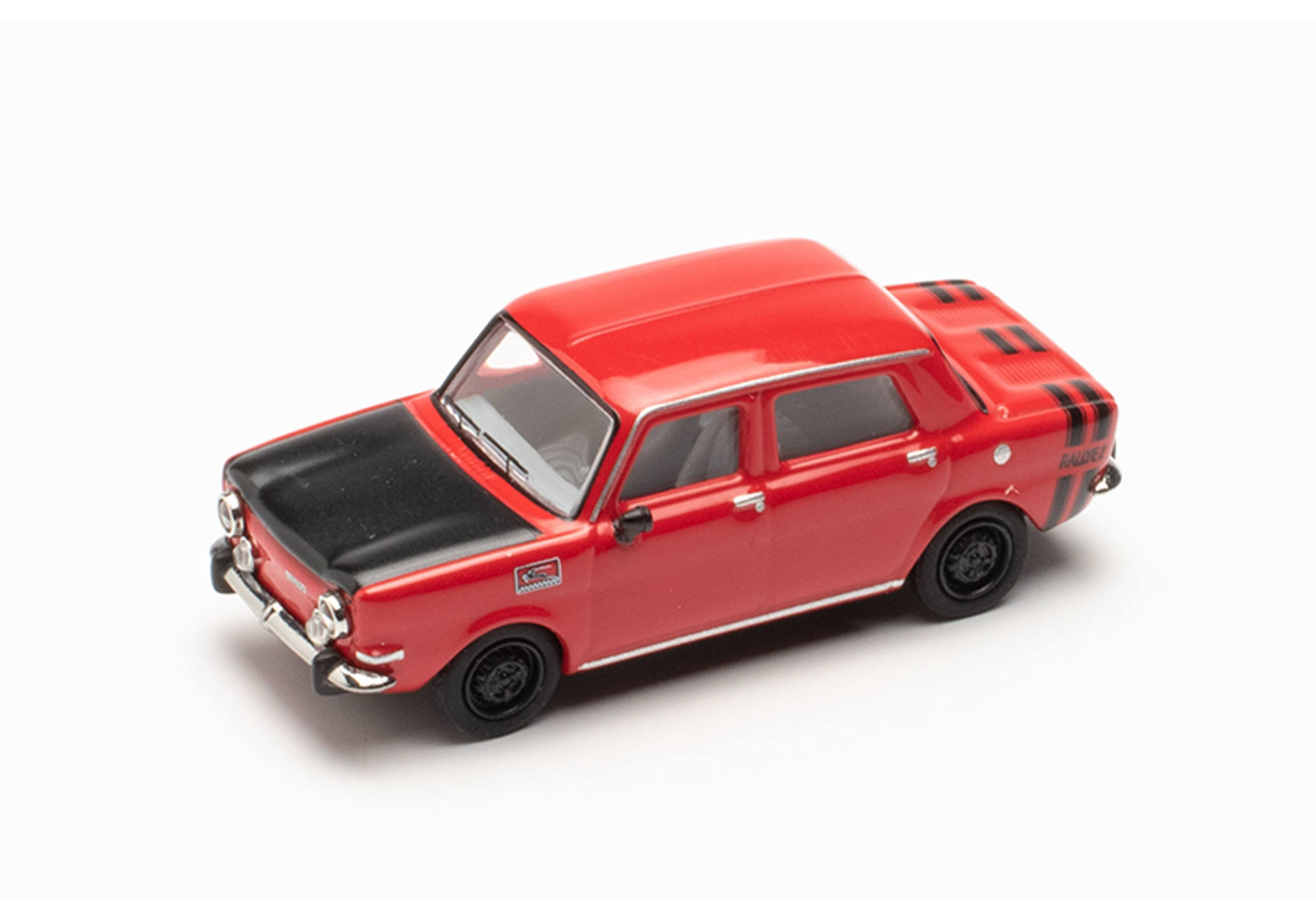 Simca Rallye II, rot / Felgen schwarz