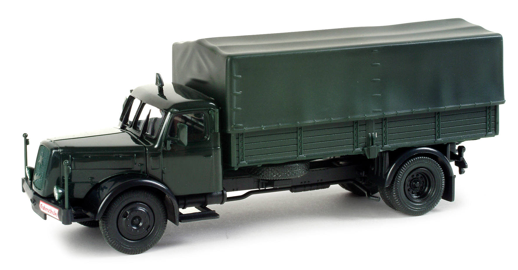 Henschel HS 140 Planen-LKW "BGS Fahrschule"