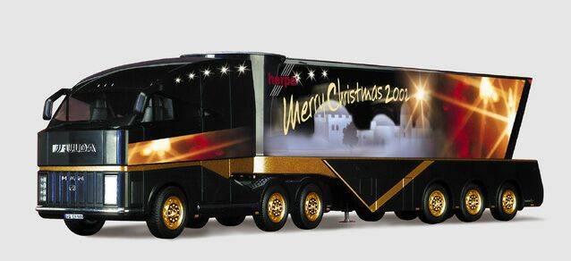 Fulda Promotion-Truck "Weihnachten 2002" (November)