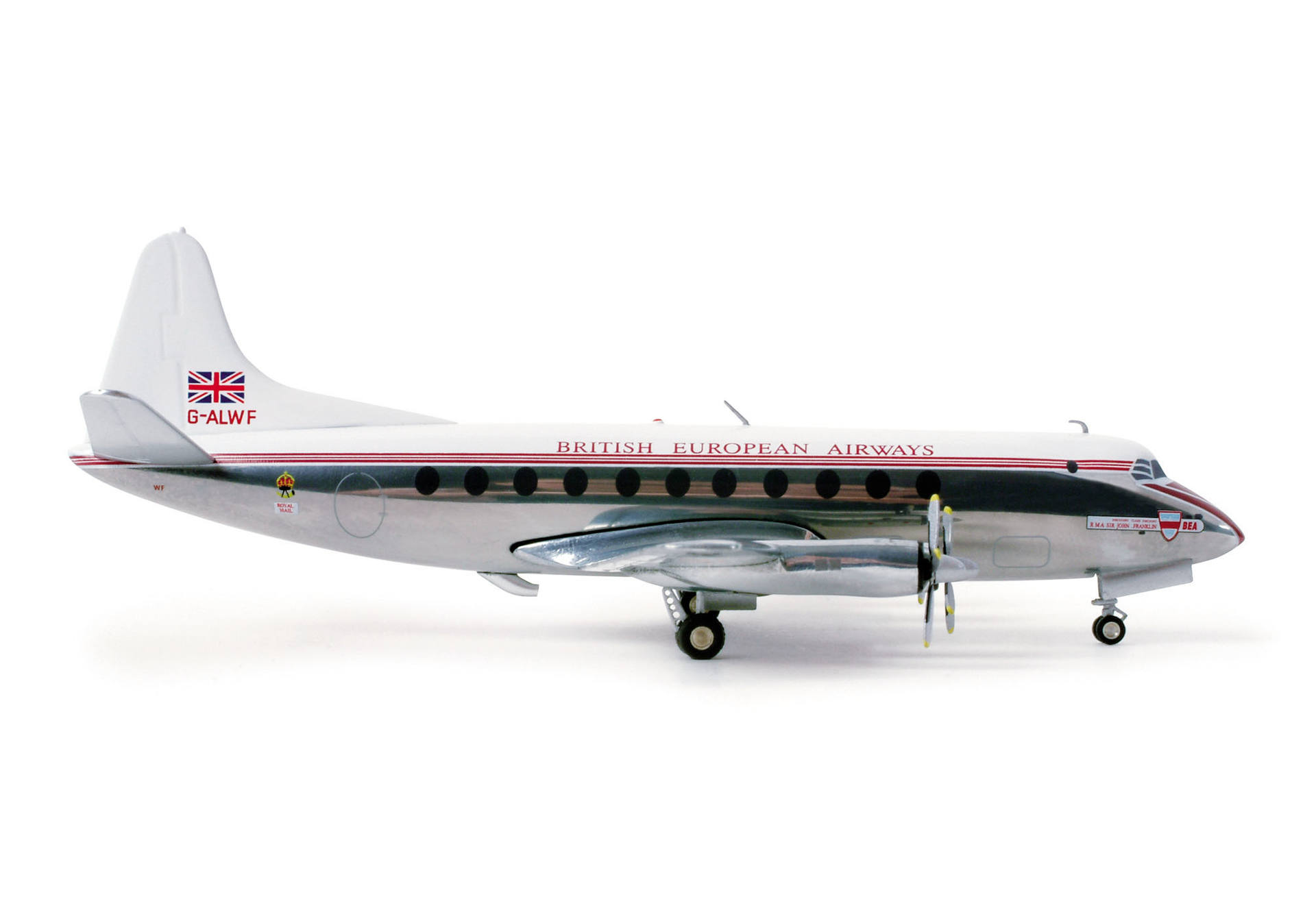 Herpa BEA - British European Airways Vickers Viscount 701 553131