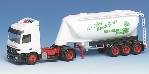 Mercedes-Benz Actros L Silo saddle train 2A/3A