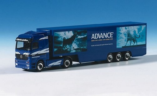 Mercedes-Benz Actros LH cold suitcase saddle train 2A/3A