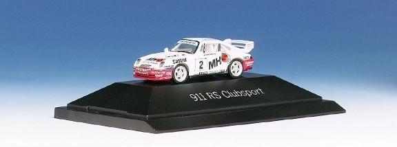 Porsche 911 RS Clubsport advertising print: MH Start number: 2 drivers: Harald Grohs