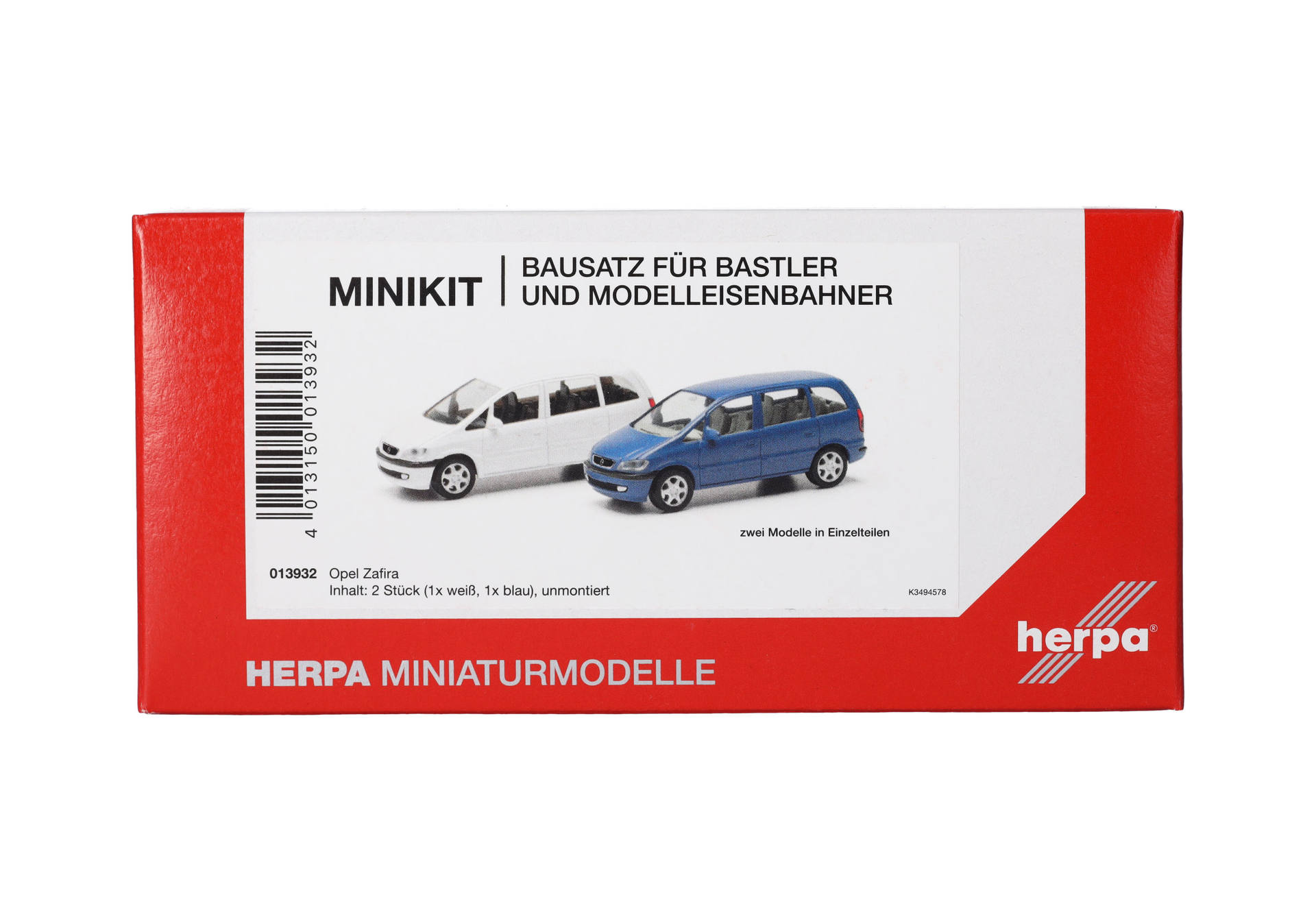 Herpa MiniKit: Opel Zafira (2 pieces)