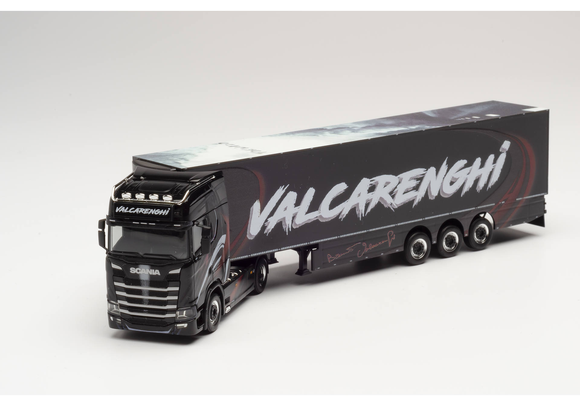 Scania CS 20 HD refrigerated boxs trailer "Bruno Valcarenghi II"