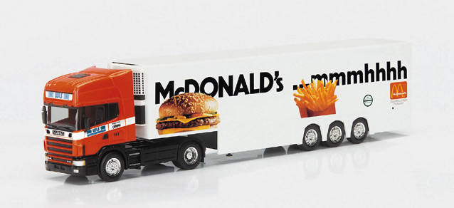 Scania TL Kühlkoffer-Sattelzug "Mc Donald's/WLS"