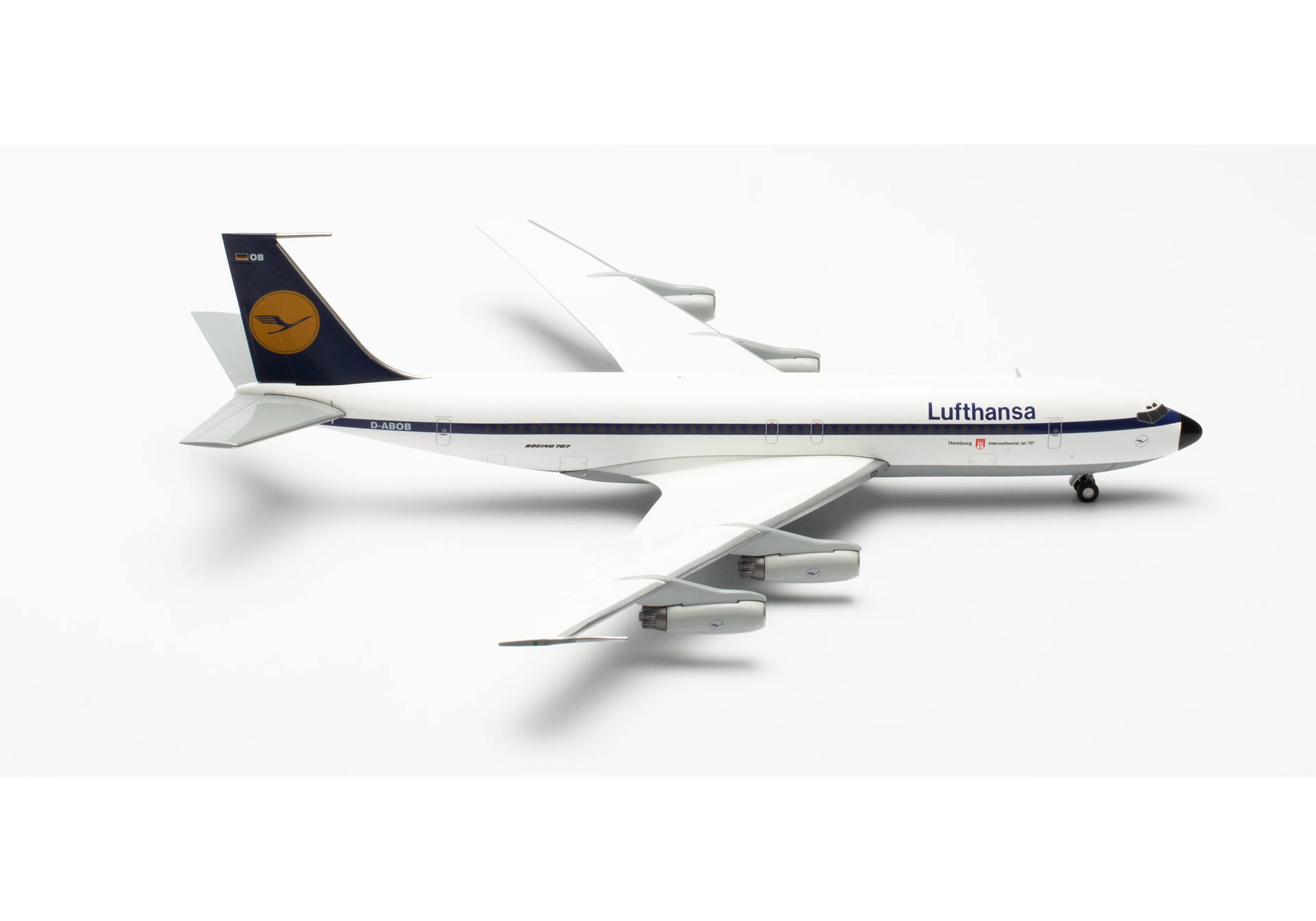 Lufthansa Boeing 707-400 (Hamburg Airport) - D-ABOB “Hamburg”