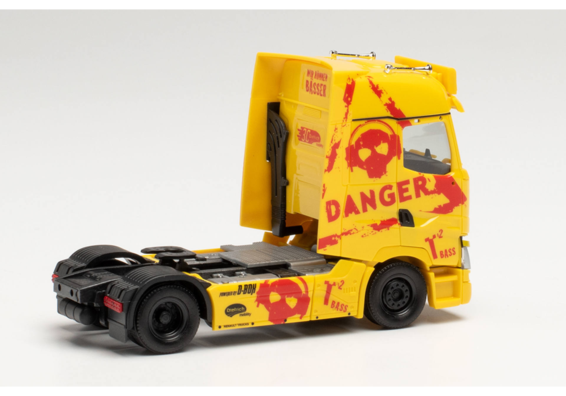 Renault T tractor Danger/Dietrich Nutzfahrzeuge