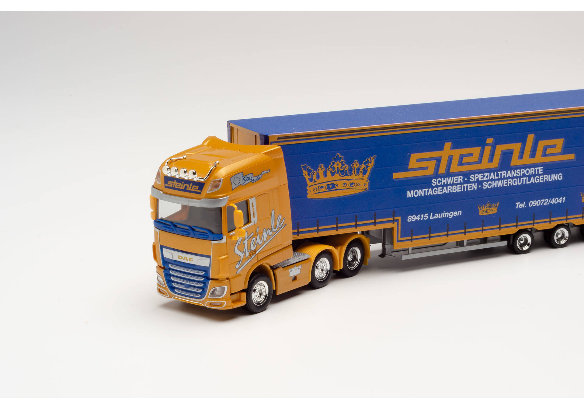DAF XF SSC 6x2 Volumen-Sattelzug "Steinle"