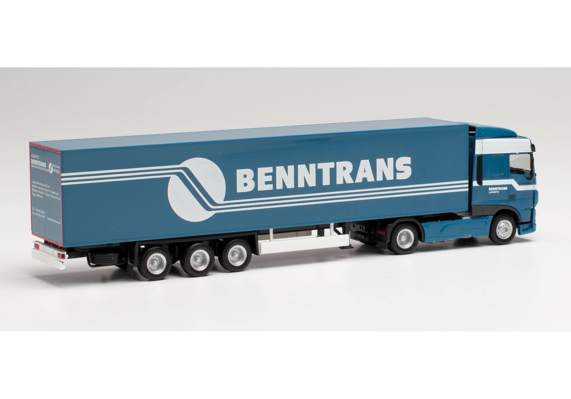 DAF XF SC Euro6 Eurokoffer-Sattelzug „Benntrans“