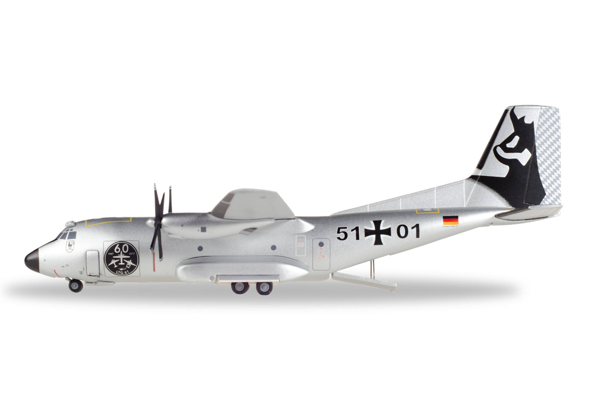 Luftwaffe Transall C-160 - LTG 61 / Air Transport Wing 61 "60th Anniversary" - 5101