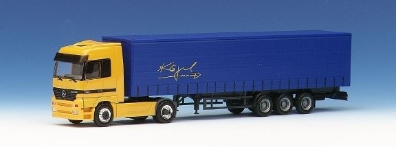 Mercedes-Benz Actros LH Curtain Planner Saddle Train 2a/3a