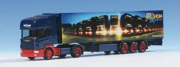 Scania 124 teaspoon cold suitcase saddle train 2A/3A