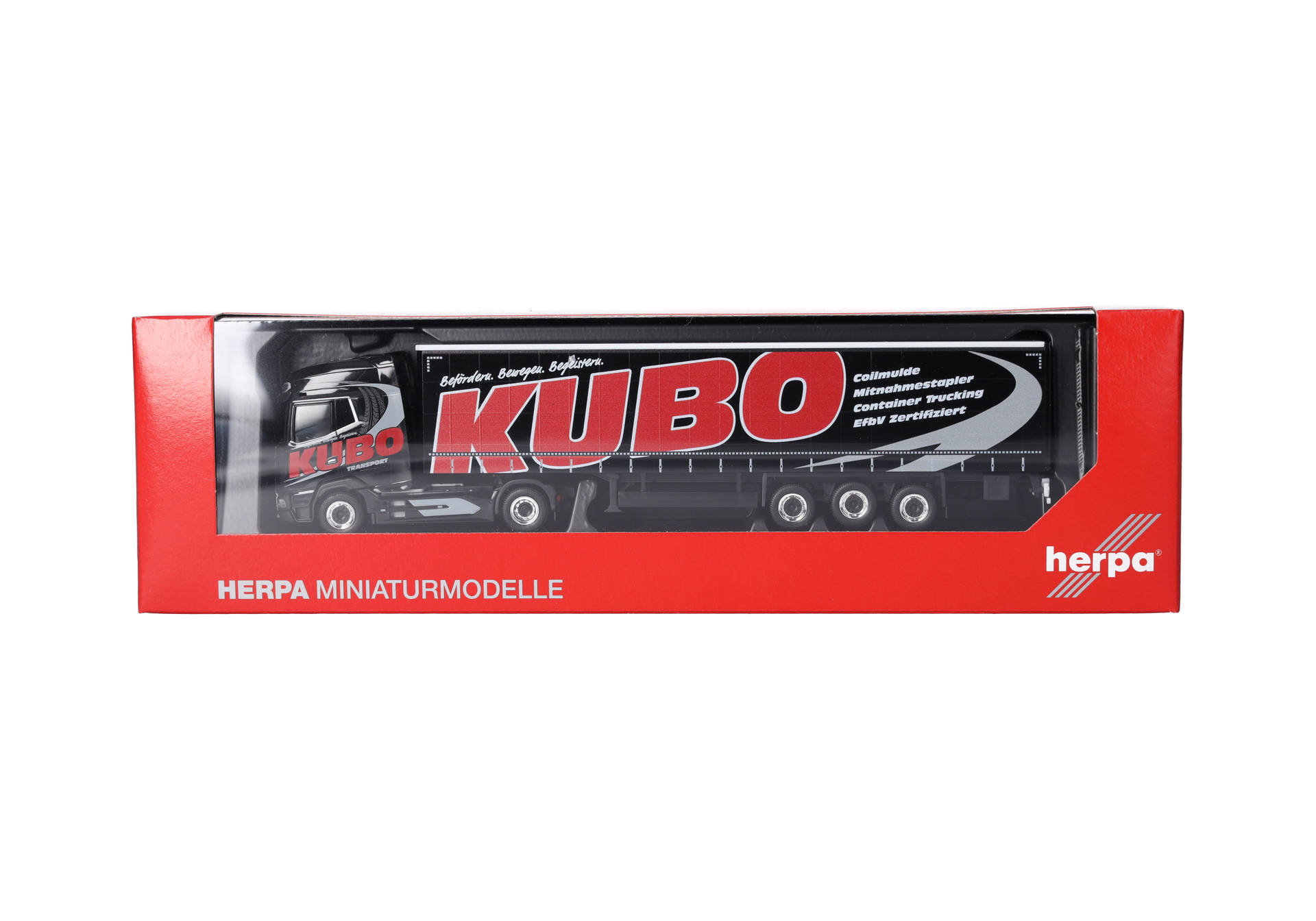 DAF XG+ Gardinenplanen-Sattelzug "KUBO"