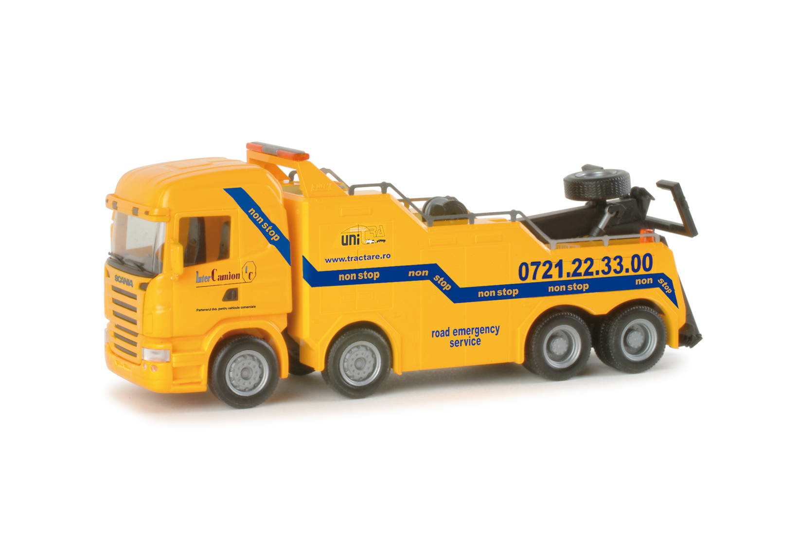 Scania R HL Empl Wrecker "Tractare" (RO)