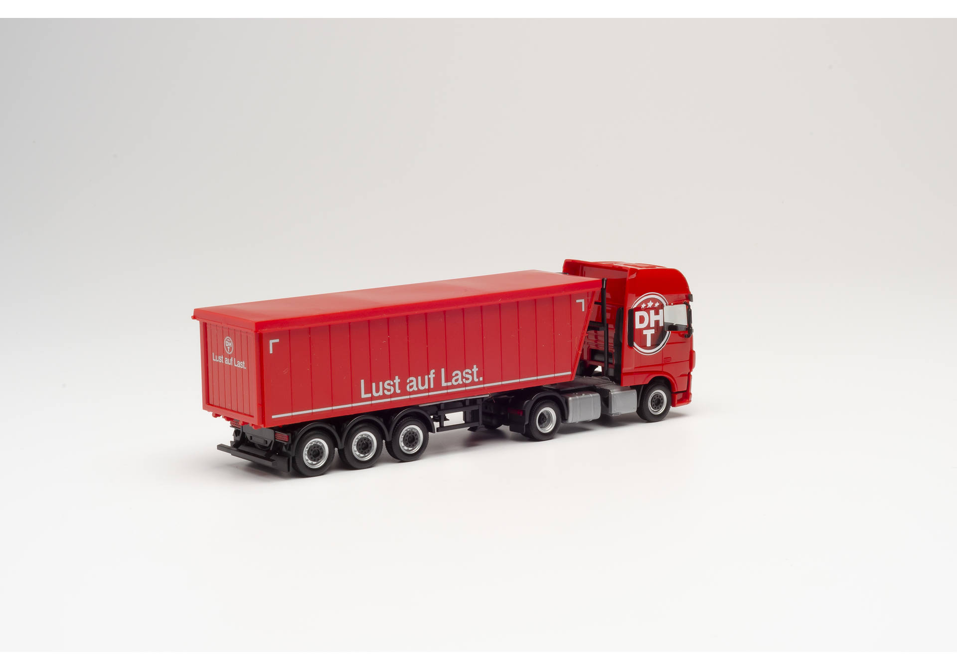 DAF XF SSC facelift Stöffelliner semitrailer "DHT, Lust auf Last"