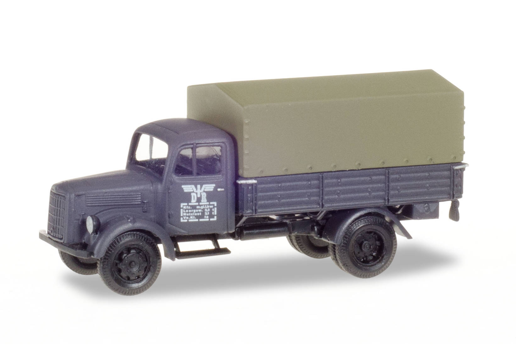 Mercedes-Benz canvas trailer "Deutsche Reichsbahn"