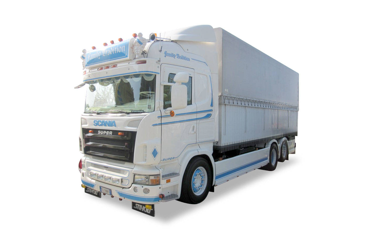 Scania R HL canvas truck "Damir Barbic"