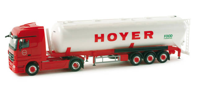Mercedes-Benz Actros LH 08 silo semitrailer "Hoyer Food"