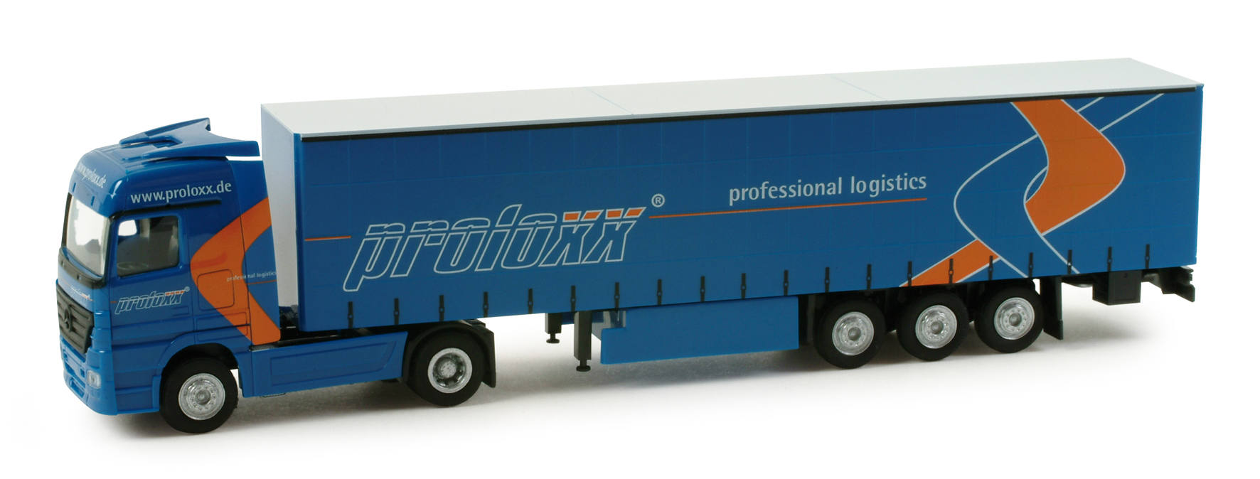Mercedes-Benz Actros LH Gardinenplanen-Sattelzug "Proloxx"