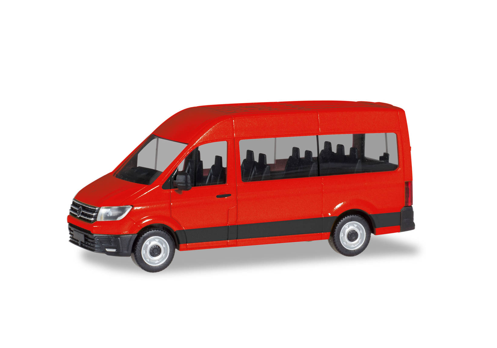 VW Crafter Bus Hochdach, rot