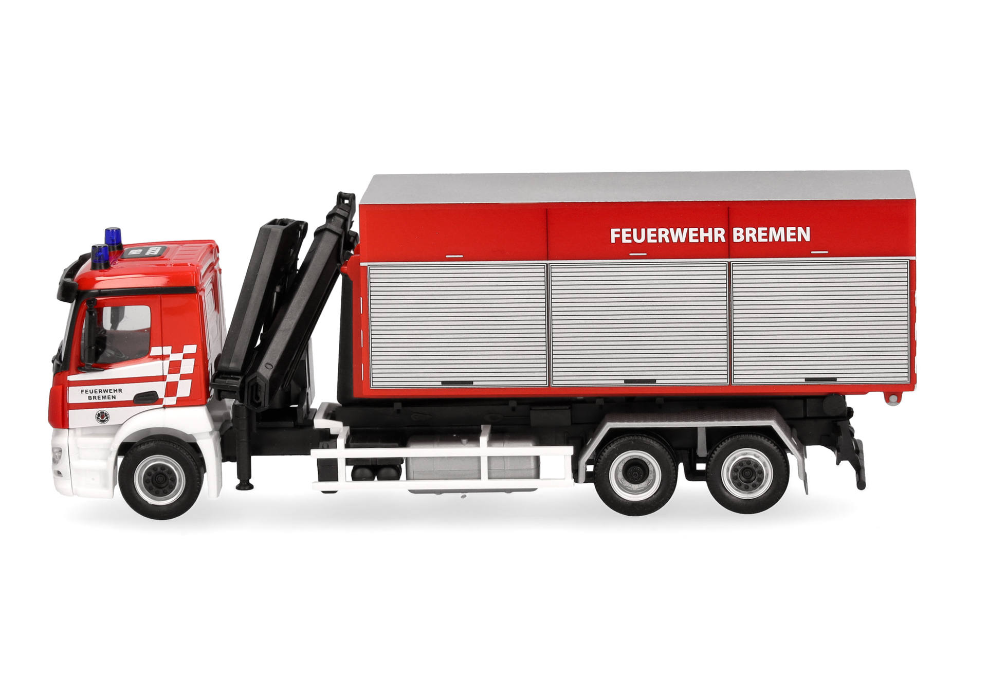 Mercedes-Benz Actros M swap body vehicle "Fire Brigade Bremen"