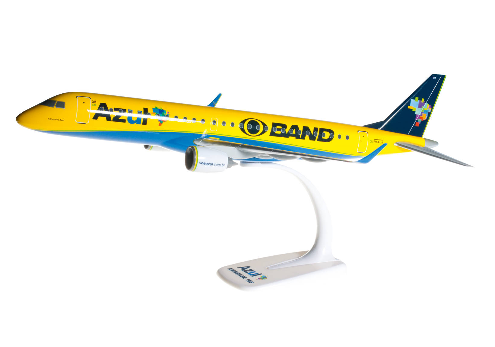 Azul Embraer E195 "Canarinho Azul"
