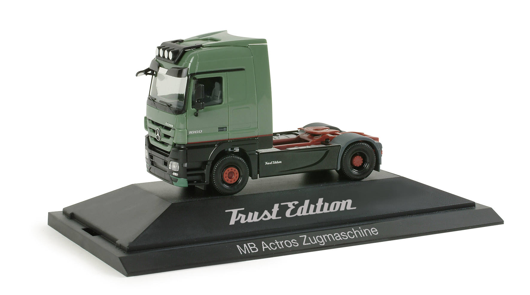 Herpa Mercedes Benz Actros Lh Zugmaschine Trust Edition 110372