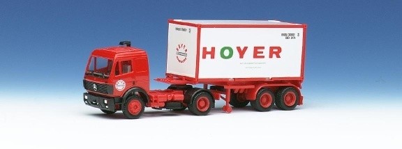 Mercedes-Benz SK '88 Container saddle train 2A/2A 20 "Trailer with 20" containers