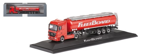 Mercedes-Benz Actros LH '02 (V8) Tank saddle train special box
