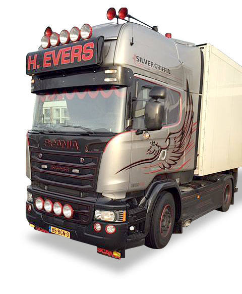 Scania R TL 4x2 rigid tractor "Evers"