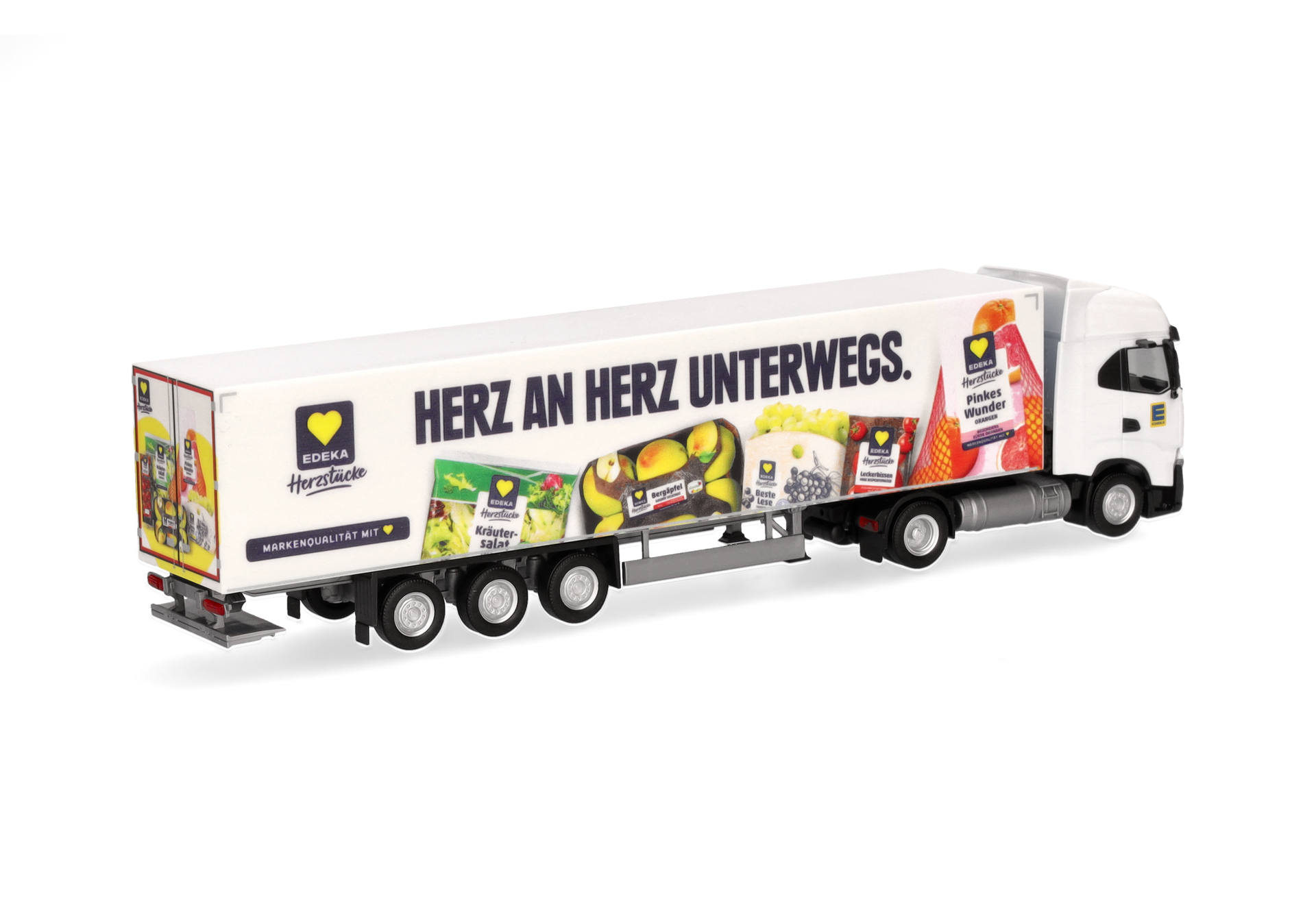 Iveco S-Way Kühlkoffer-Sattelzug "Edeka"