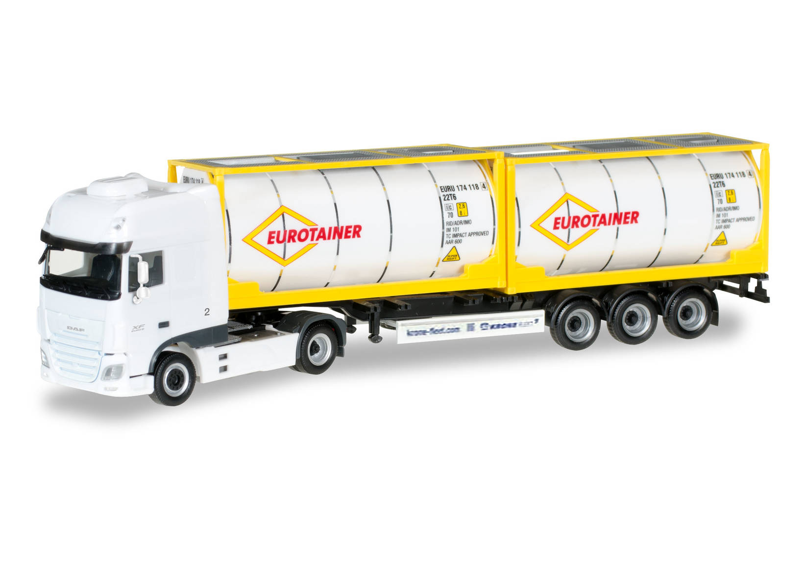 DAF XF SSC Euro 6 tank semitrailer "Eurotaine"