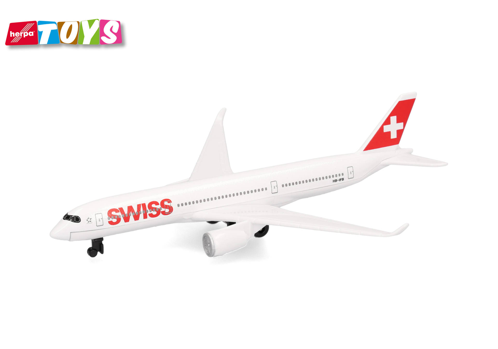 airplane, toy, model, plane, Swiss flag, toy plane, airplane model, Swiss, white plane, jet fuselage